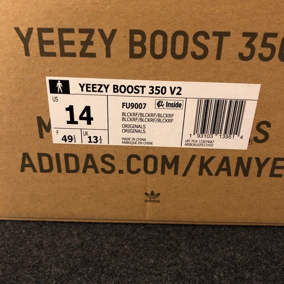 Yeezy 350 V2 Black Reflective - Picture 7 of 8